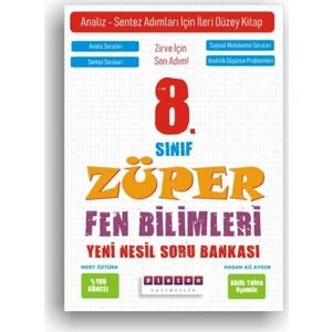 Platon Yayınları 8. Sınıf Züper Fen Bilimleri Yeni Nesil Soru Bankası
