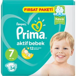 Bebek Bezi Paketi 7  No 15+ kg 34'lü
