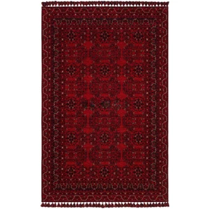 Eko Halı Buhari Bhr 02 Red Kırmızı Yıkanabilir Su Itici Antibakteriyel  Ince Halı Kilim