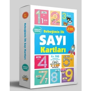 0-6 Yaş Yayınları Bebeğimin İlk Sayı Kartları / 2+ Yaş -