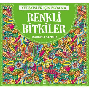 Renkli Bitkiler & Büyükler İçin Boyama