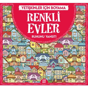 Renkli Evler & Büyükler İçin Boyama - Gizem Ulaş