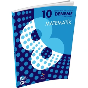 5 Yıldız Yayınları 8. Sınıf Matematik 10'lu Deneme