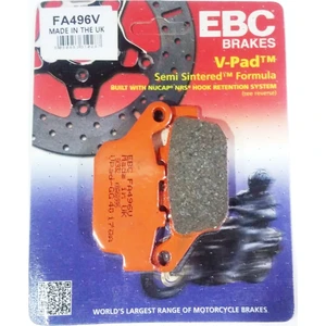 Yarı Sinterli Balata Fa496V Arka Cbr 250 R Nc 750 S X Cbr 650 Fa Cb 650 Gw 250 Inazuma Arka Kawasakı Z 800 Arka 306