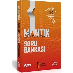 İSEM Yayıncılık 2020 Tüm Sınavlar İçin Mantıksizsiniz Soru Bankası (Yeni)