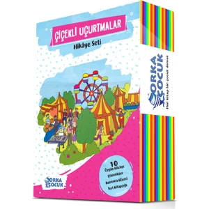 Çiçekli Uçurtmalar Hikaye Seti - 10 Kitap