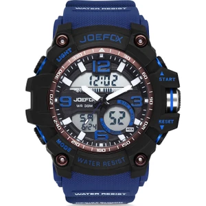 Joefox Analog Digital Silikon Kayış  Unisex Kol Saati