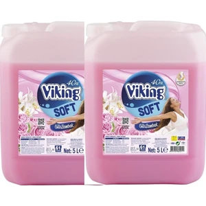 Yumuşatıcı Gül-Zambak  2 x 5 Lt 122 Yıkama