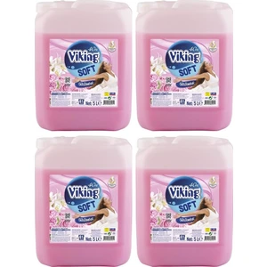 Yumuşatıcı Gül-Zambak  4 x 5 Lt 244 Yıkama