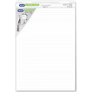 Mas Flipchart Askılı 64 x 90 Çizgili 25 Yaprak 3693