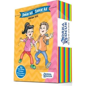 Şeker Ali ve Sakar Ali Hikaye Seti - 10 Kitap