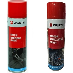 Hızlı Motor Temizleme Sprey + Araç İçi Temizleme Köpük