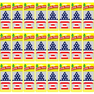 Little Trees Amerikan Bayraklı Vanilla Pride Asma Oto Kokusu 24 Adet