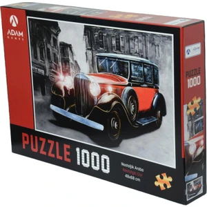 Adam Games Nostaljik Araba 1000 Parça Puzzle