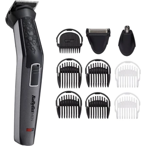 BaByliss Yüz & Vücut Bakım Kiti 10 Başlık, Karbon Titanyum Bıçaklar, Kablosuz Kullanım, Carbon Titanium, MT727E