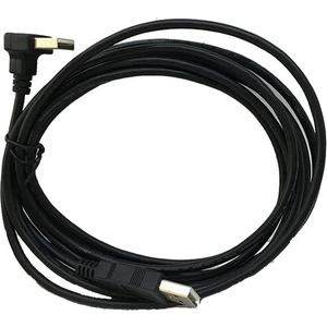 USB 2.0 Erkek Erkek 90° L Kablo - 3 mt