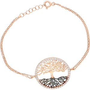Gümüş Hayat Ağacı Bileklik