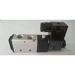Elektrik Kontrollü Tek Bobin Pnömatik Valfler 1/4 5-2 Tek Bobin