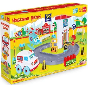 Mgs Oyuncak 3595 Smartland Blocks Hastane Şehri 39 Parça