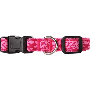 Köpek Tasması Pembe XS 15-25 cm 10 mm