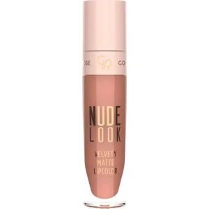 Golden Rose Nude Look Velvety Matte Lipcolor No: 02 Peachy Nude - Likit Mat Ruj - 8691190967451