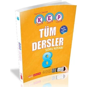 Kırmızı Beyaz Yayınlar Kazanım Destekli Tüm Dersler 8.Sınıf Soru Bankası