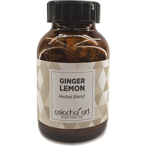 Asia Chai Art Ginger Limon Amber Şişe
