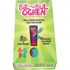 Bil Bul Öğren - 4 - 5 Yaş