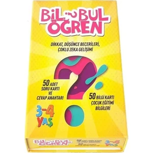 Bil Bul Öğren - 3 - 4 Yaş