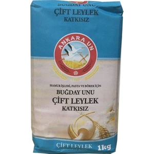 Ankara Un Çift Leylek Katkısız Buğday Unu 1 kg
