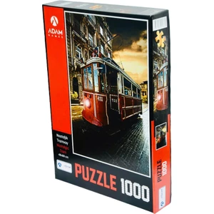 Adam Games Nostaljik Tramvay 1000 Parça Puzzle