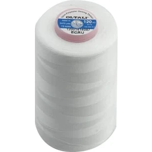 120 Numara Polyester Dikiş İpliği Oltalı Beyaz