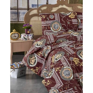 Diplomatic Home Gold Ranforce Çift Kişilik Nevresim Takımı 12140 Bordo