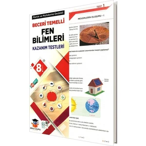 Zeka Küpü Yayınları 8.Sınıf LGS Fen Bilimleri Beceri Temelli Kazanım Testleri