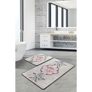 Chilai Home Rosas Djt 2 Li Set Banyo Halısı