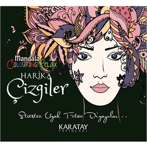 Harika Çizgiler Mandala Boyama Kitabı