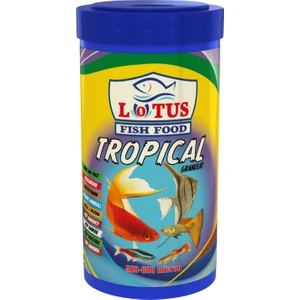 Tropical Granulat Bitkisel Protein Karışık Lepistes Moli Tetra Kılıç Balık Yemi 400 gr