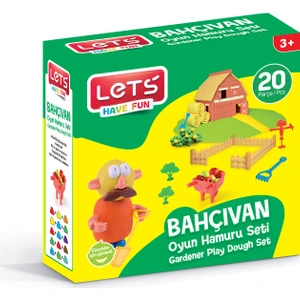 Oyun Hamuru Bahçıvan Seti