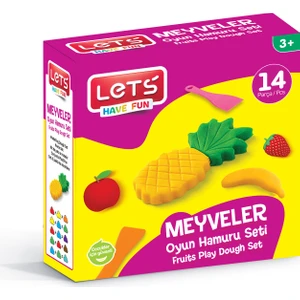 Oyun Hamuru Meyveler Seti