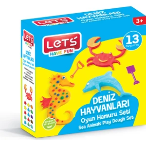 Oyun Hamuru Deniz Hayvanları Seti