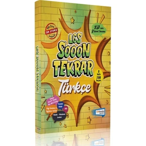 On Burda Yayınları 8.sınıf LGS Sooon Tekrar Türkçe