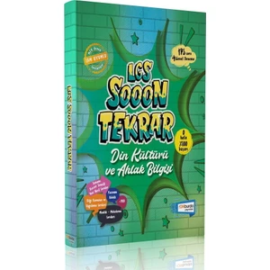 On Burda Yayınları 8.sınıf LGS Sooon Tekrar Din Kültürü ve Ahlâk Bilgisi