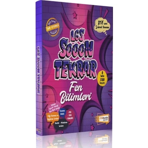 On Burda Yayınları 8.sınıf LGS Sooon Tekrar Fen Bilimleri
