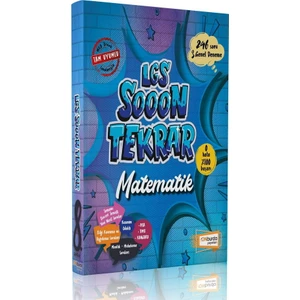 On Burda Yayınları 8.sınıf LGS Sooon Tekrar Matematik