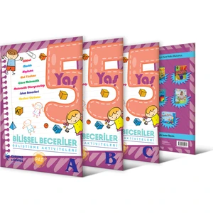Pat Yayınları  Bb Geliştirme Aktivite Seti - 5 Yaş (A-B-C)