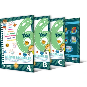 Pat Yayınları Bb Geliştirme Aktivite Seti 6 Yaş (A-B-C)