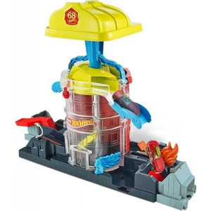 Hot Wheels Tekerlekli Yarış Dünyası Oyun Seti FNB15 GJL06 Süper İtfaiye Macerası