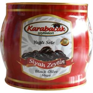 Siyah Zeytin Mega Boy 2 Kğ Teneke Kutu