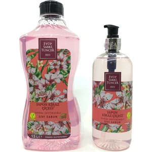 Eyüp Sabri Tuncer Japon Kiraz Çiçeği Sıvı Sabun Seti