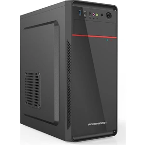 Power Boost VK-1626 350W USB 3.0 ATX Shiny Piano Siyah Bilgisayar Kasası (JBST-VK1626)